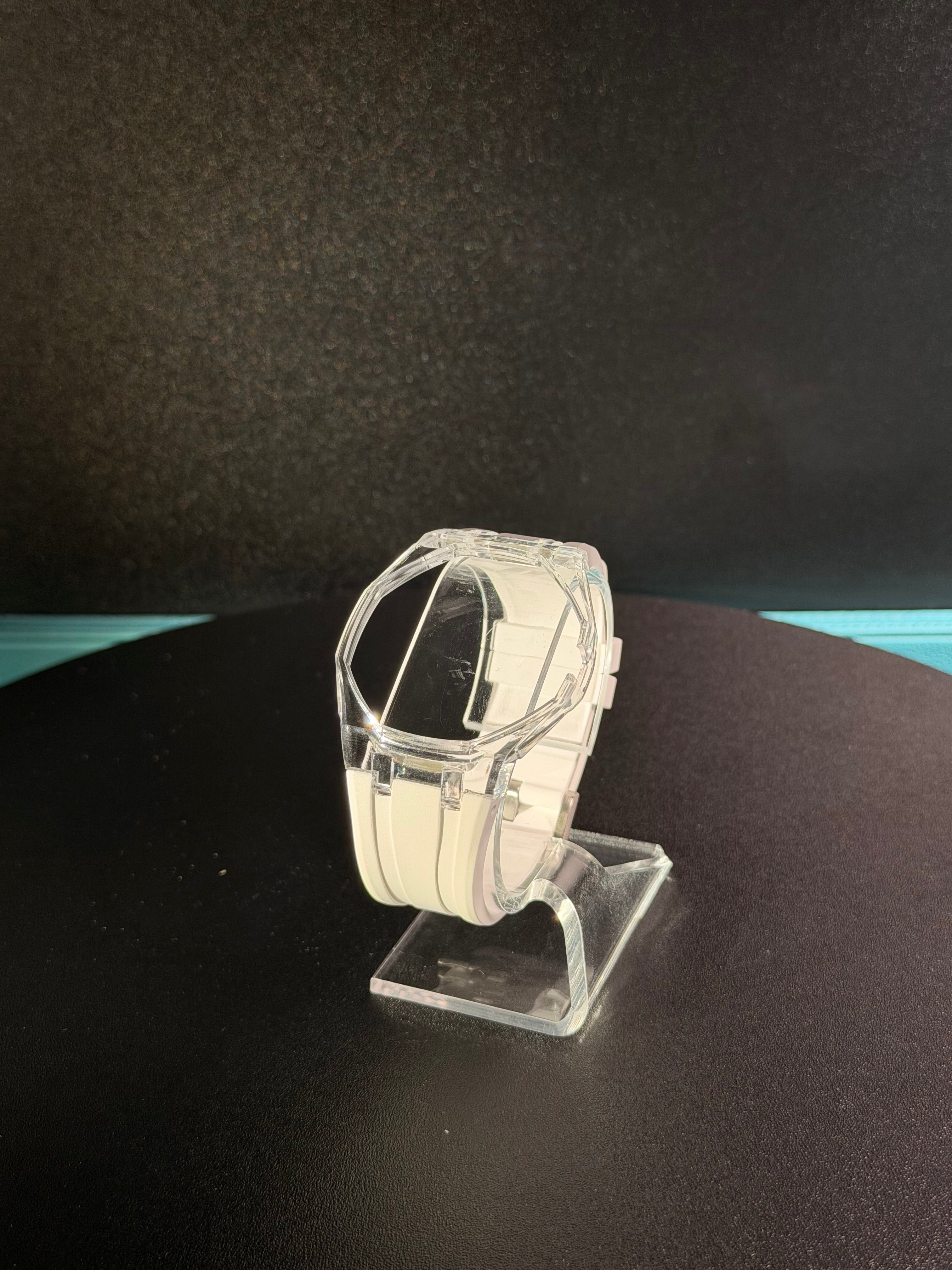 Clear PV Case & Rubber Strap for AP x Swatch Royal Pop