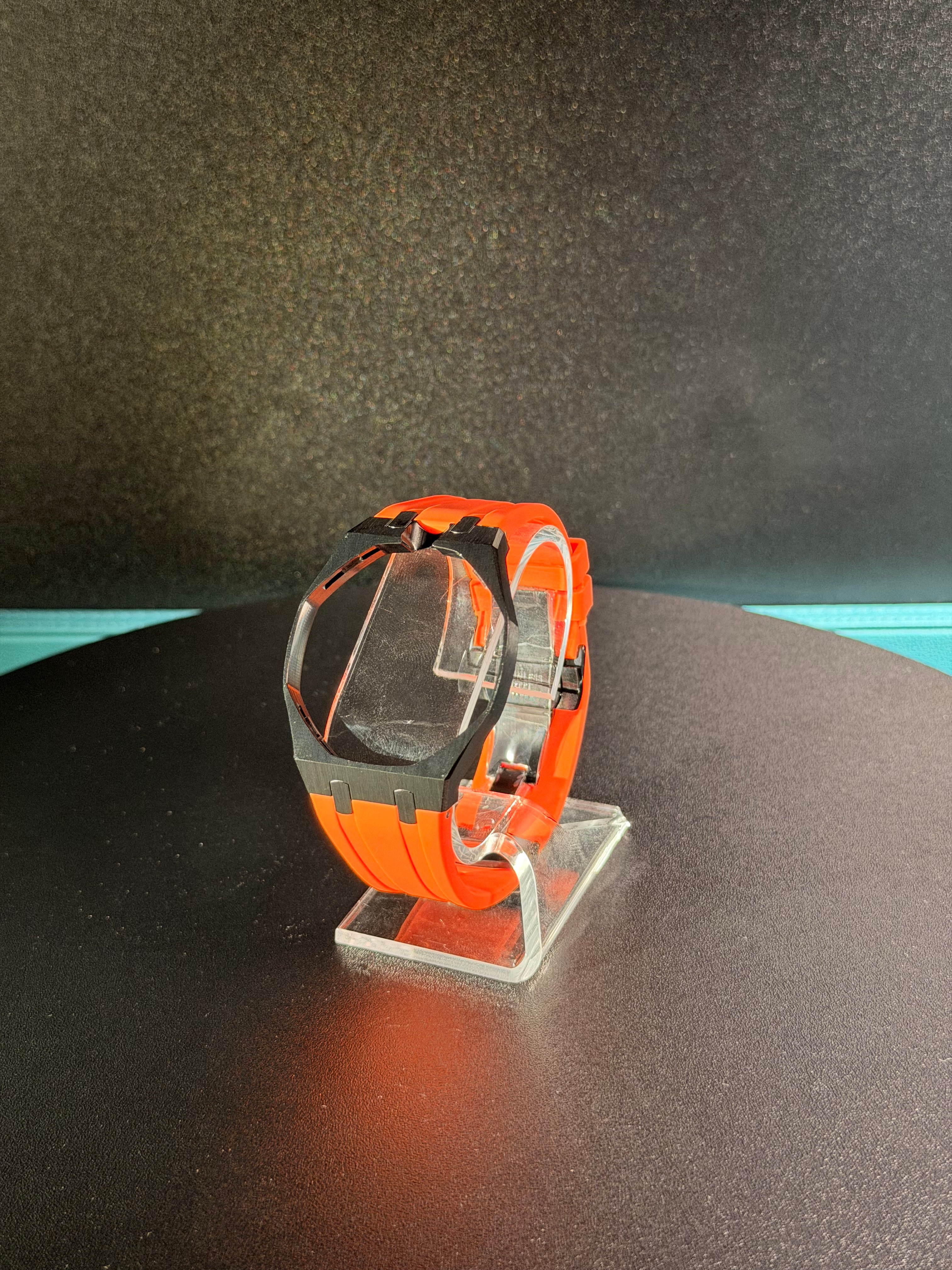 Black Stainless Steel Case & Strap for AP x Swatch Royal Pop