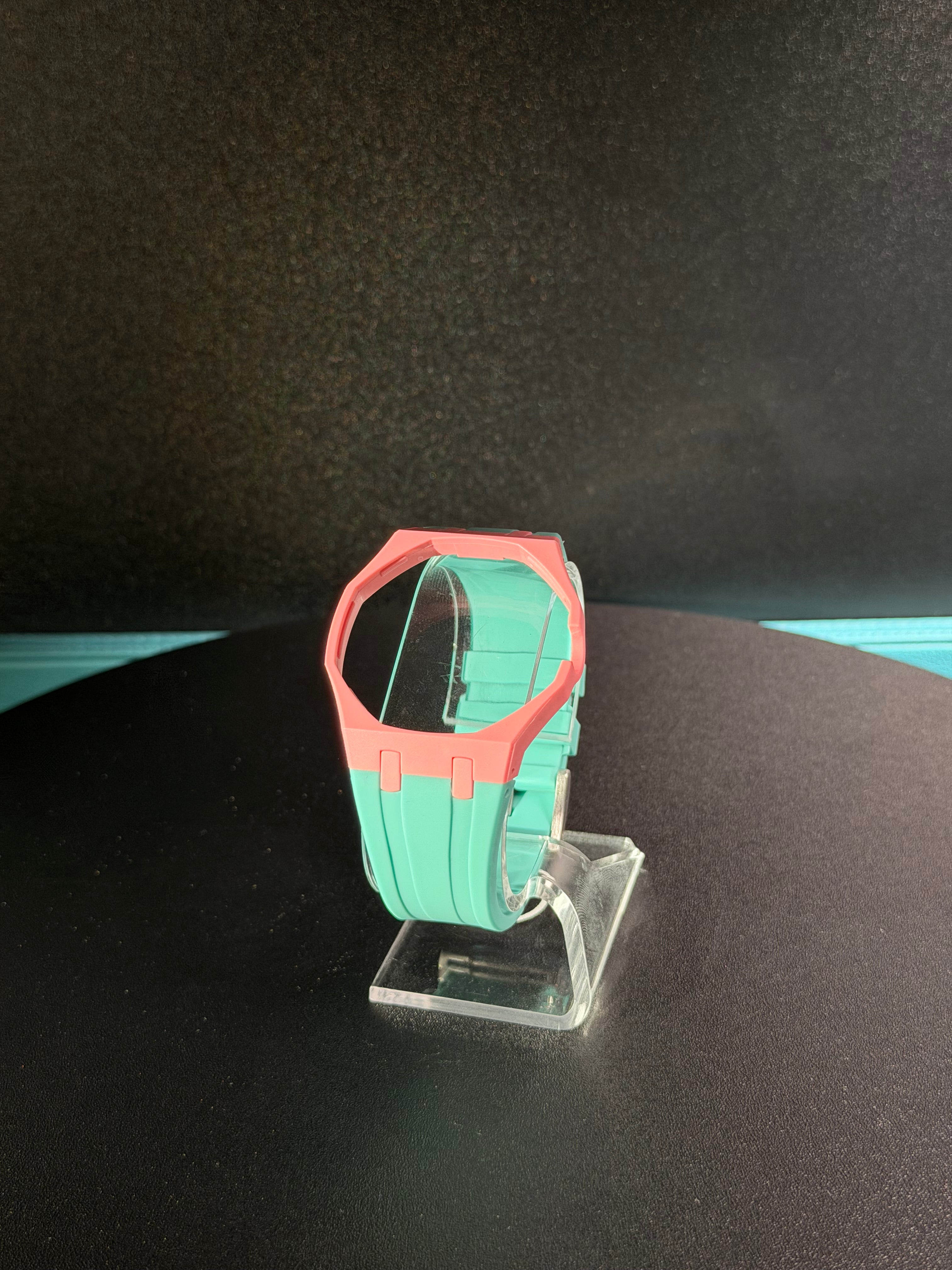 Bioceramic Case & Rubber Strap for AP x Swatch Royal Pop